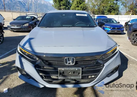 2022 Honda Accord Sport z USA, uszkodzony, nr VIN 1HGCV1F36NA063175
